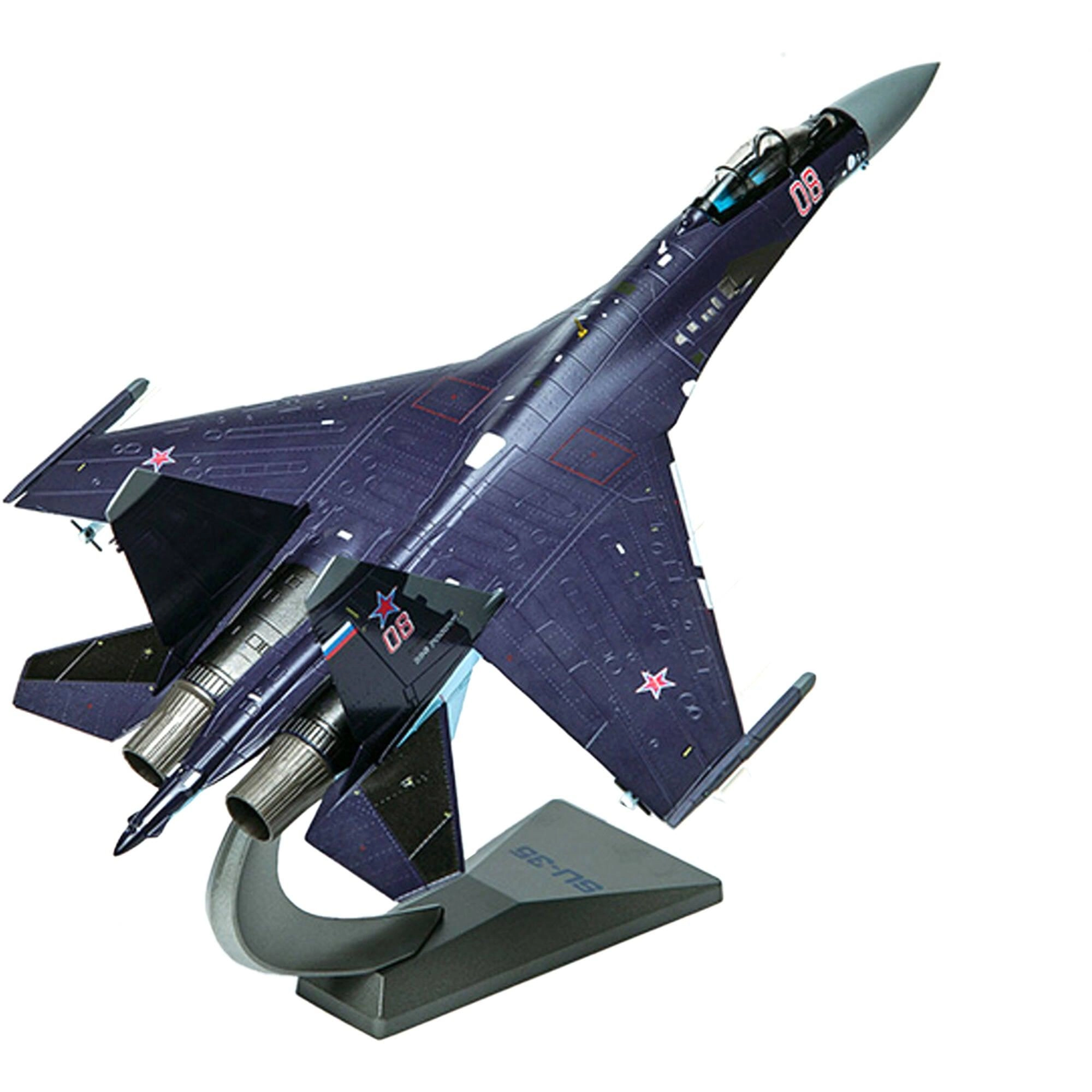 Air Force 1 1/72 Scale Fighter Aircraft - Sukhoi Su-35 #08 Russian Air Force