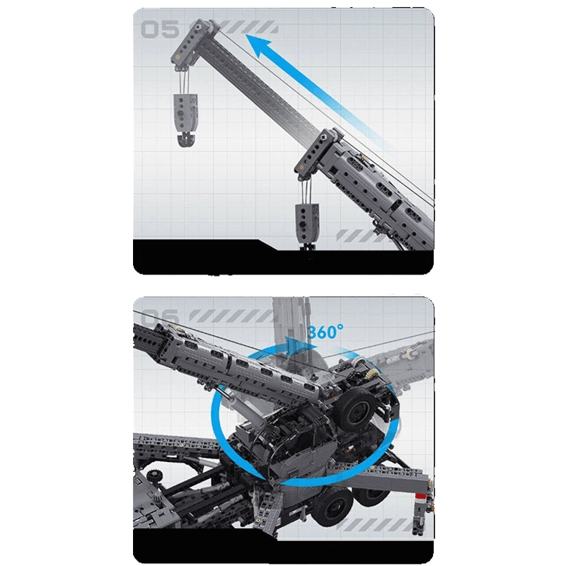 Armoured Military Crane 2685pcs