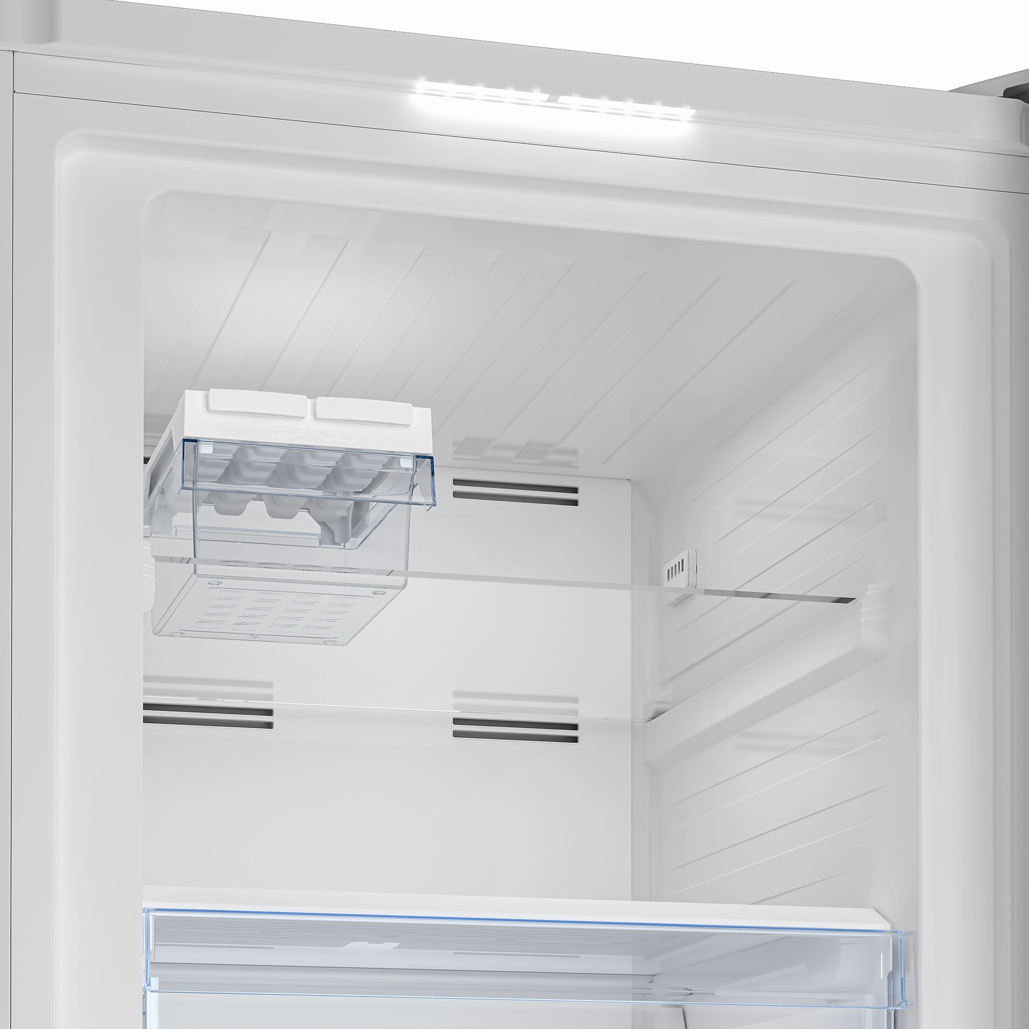 Beko BUFR2715SSIM 28" Manhattan Stainless Steel Upright Freezer With Auto Ice Maker