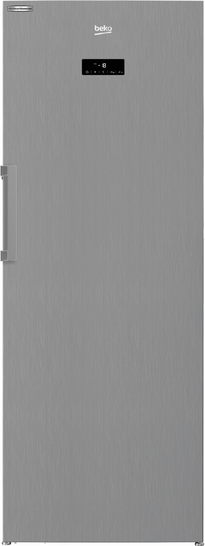 Beko BUFR2715SSIM 28" Manhattan Stainless Steel Upright Freezer With Auto Ice Maker