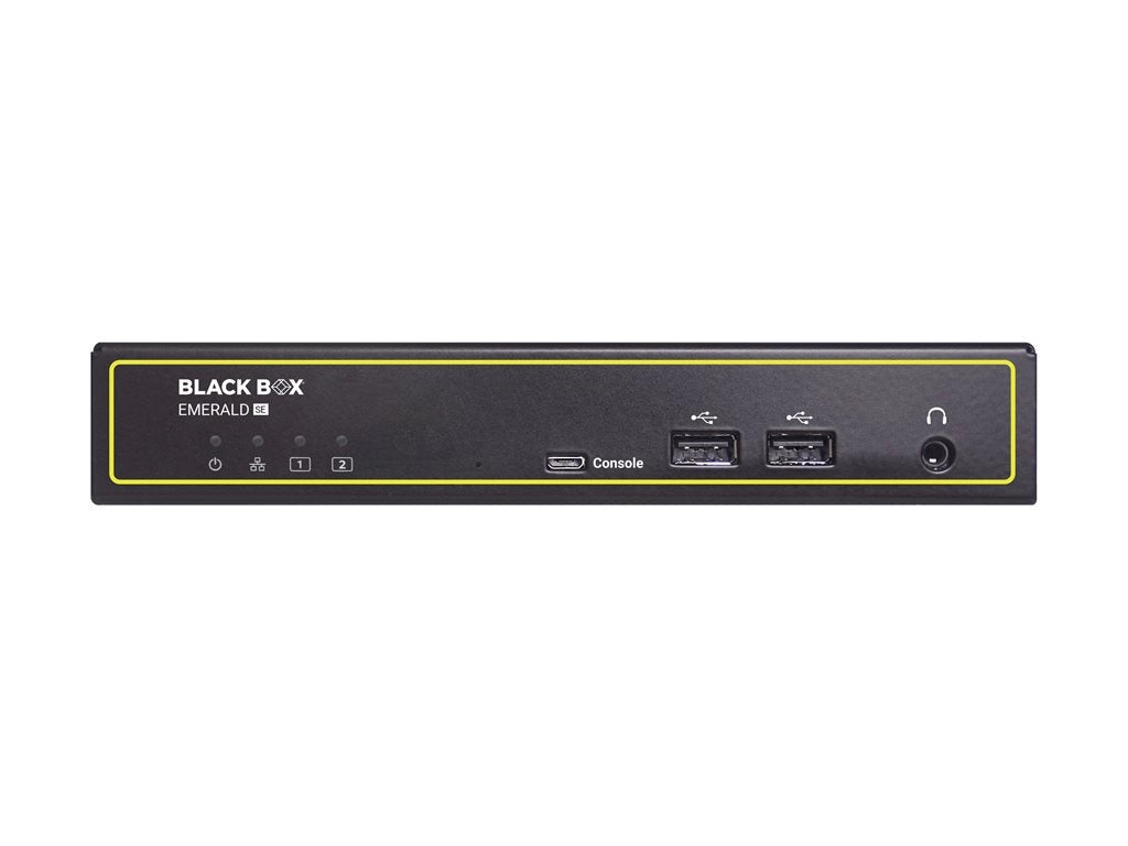 Black Box Emerald SE - KVM / audio / USB extender - receiver - USB - up to 328 ft EMD2002SE-DP-R