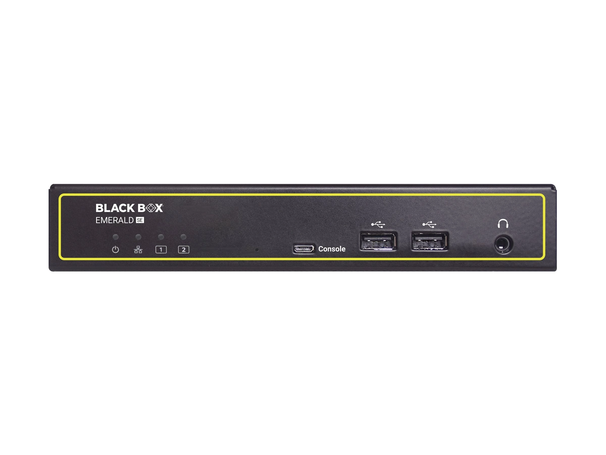 Black Box Emerald SE - KVM / audio / USB extender - receiver - USB - up to 328 ft EMD2002SE-DP-R