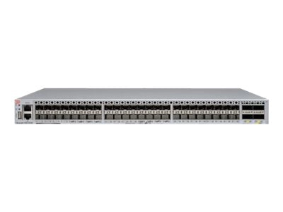 Brocade VDX 6740 - Switch - L3 - managed - 48 x SFP    4 x 40 Gigabit QSFP  (breakout compatible) - front to back airflow - desktop, BR-VDX6740-64-ALLSW-F