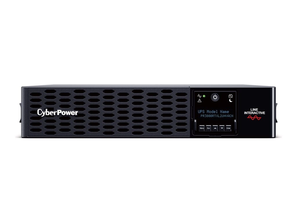 CyberPower Smart App Sinewave PR3000RTXL2UHVACN - UPS (rack-mountable / external) - AC 200-240 V - 3000 Watt - 3000 VA - 6 Ah