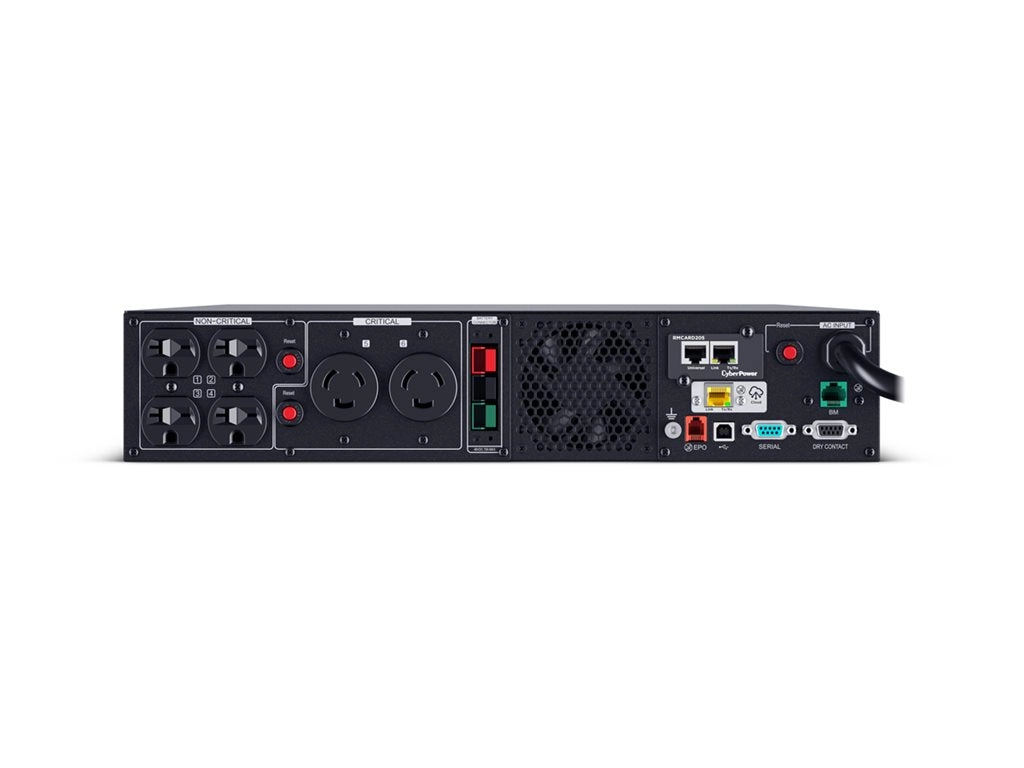 CyberPower Smart App Sinewave PR3000RTXL2UHVACN - UPS (rack-mountable / external) - AC 200-240 V - 3000 Watt - 3000 VA - 6 Ah