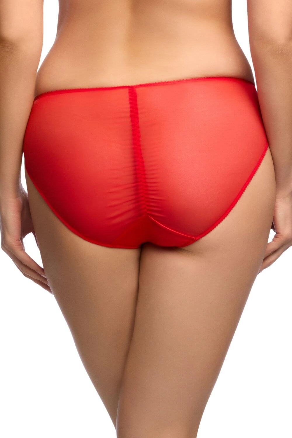 Dita Von Teese Rosabelle Sheer Bikini Panty Flame
