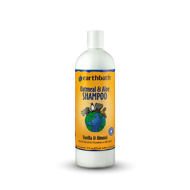 Earthbath Vanilla & Almond Oatmeal & Aloe Shampoo for Dogs and Cats