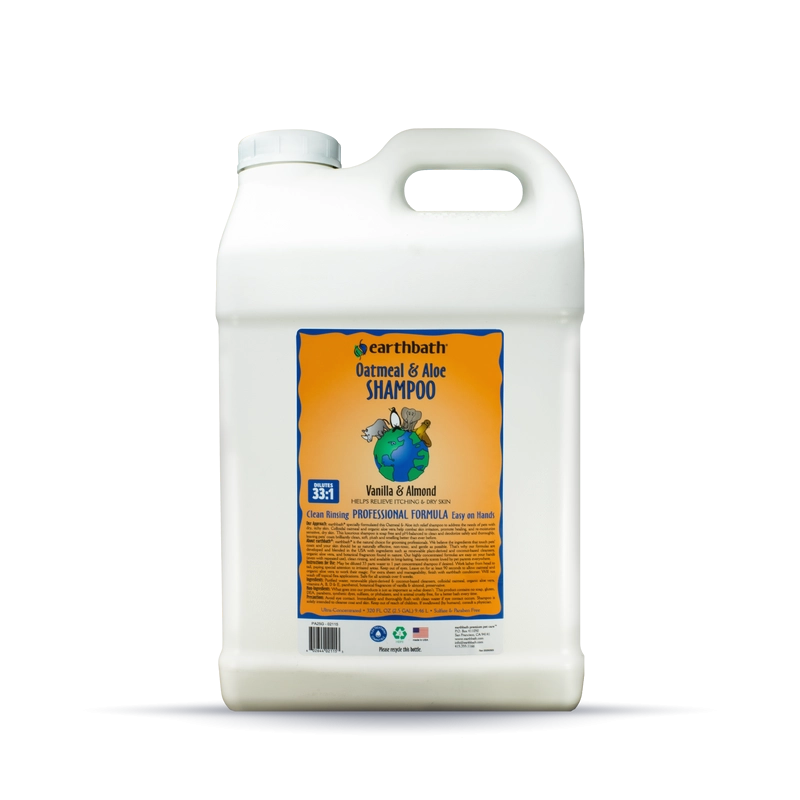 Earthbath Vanilla & Almond Oatmeal & Aloe Shampoo for Dogs and Cats