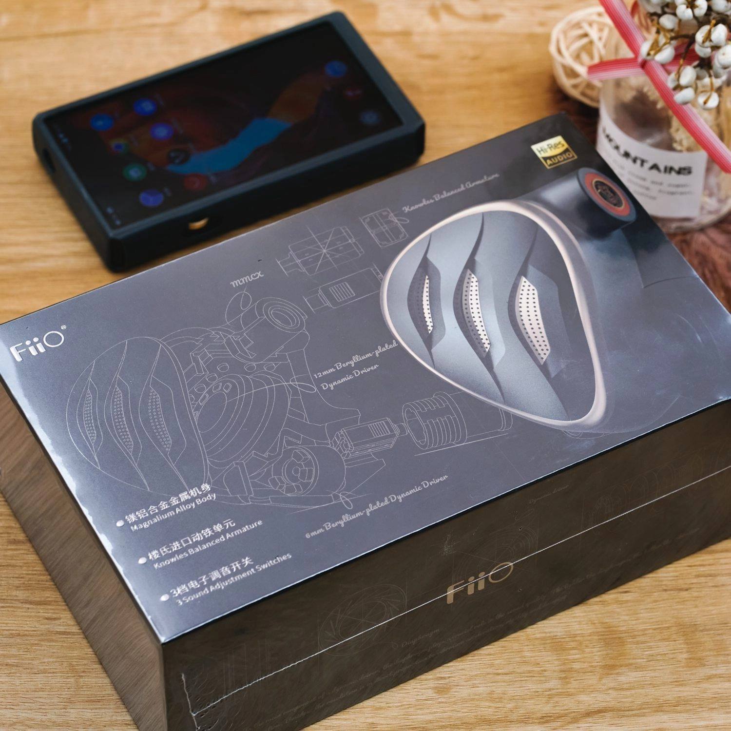 FiiO FH5s Pro 2BA   2DD Beryllium-Plated In Ear Monitors