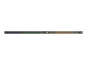 Geist Monitored Unit Level MN05M8W1-24PH68-6PS6D0A10-S - Power distribution unit (rack-mountable) - AC 208 V - 9.9 kW - Ethernet VP4N60AB