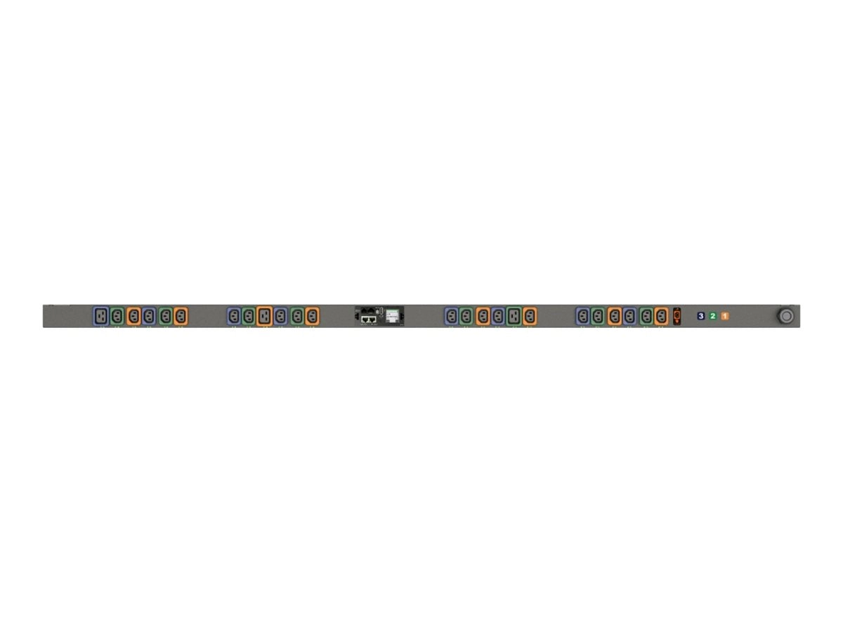 Geist Switched Outlet Level Monitoring EC MNU5MGB0-24PK38-2TL21A0A10-S-A - Power distribution unit (rack-mountable) - AC 100-120 VP7N20A1