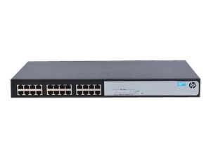 HPE OfficeConnect 1420 24G - Switch - unmanaged - 24 x 10/100/1000 - desktop, rack-mountable JG708B#B2E