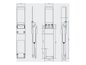 Integra Optics - QSFP28 transceiver module (equivalent to: Cisco QSFP-100G-ER4L-S) - 100 GigE optical - 100GBase-ER4Lite - LC QSFP-100G-ER4L-S-IO