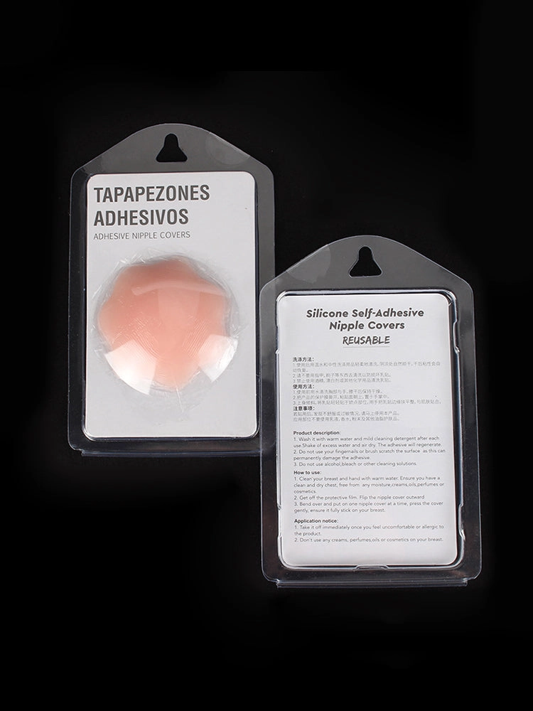 Invisible Silicone Nippleless Cover Sticker Set