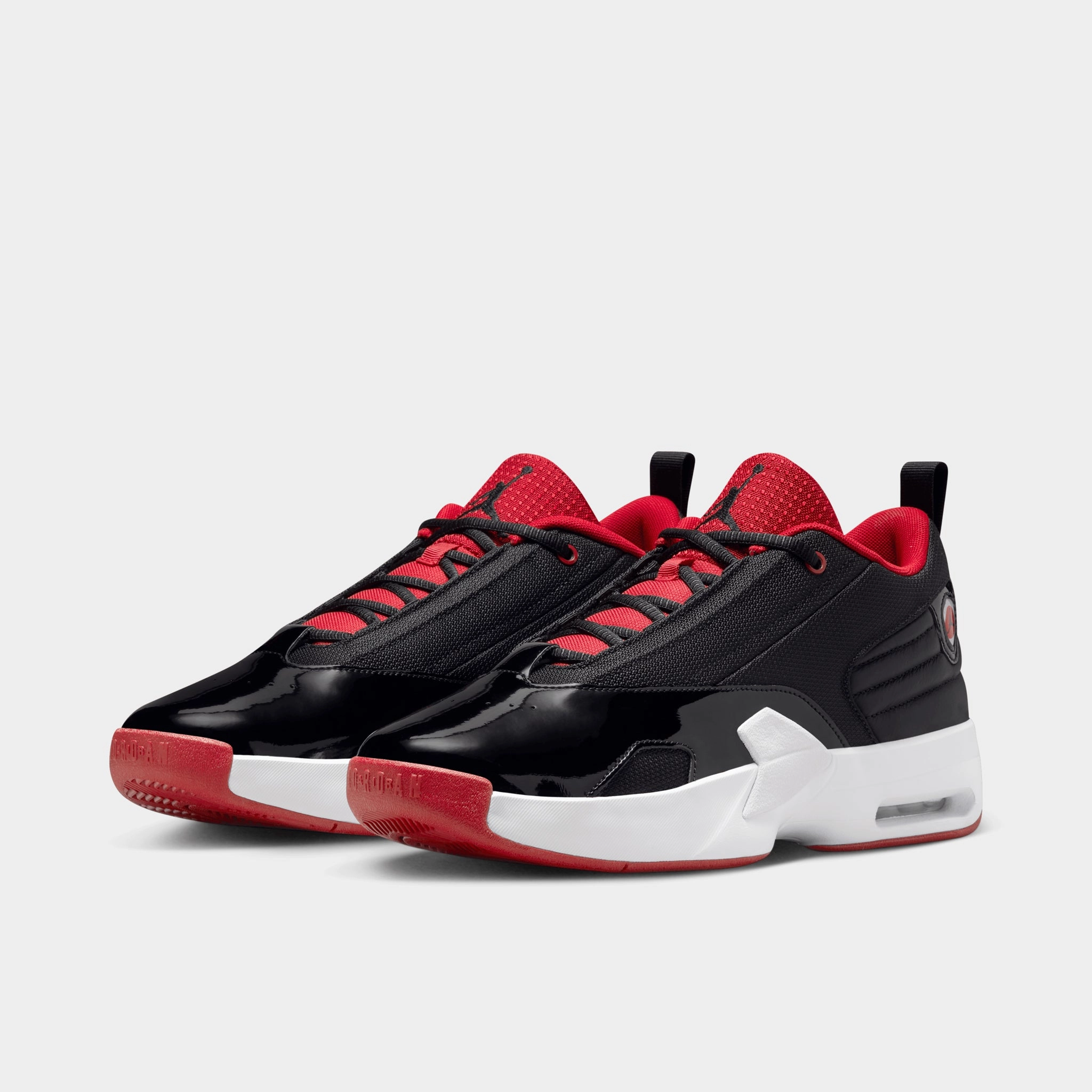 Jordan Max Aura 6 Black / Gym Red - White