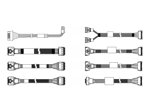Lenovo - Storage cable kit - for 2.5 Chassis Front BP3 NVMe" 4X97A90292