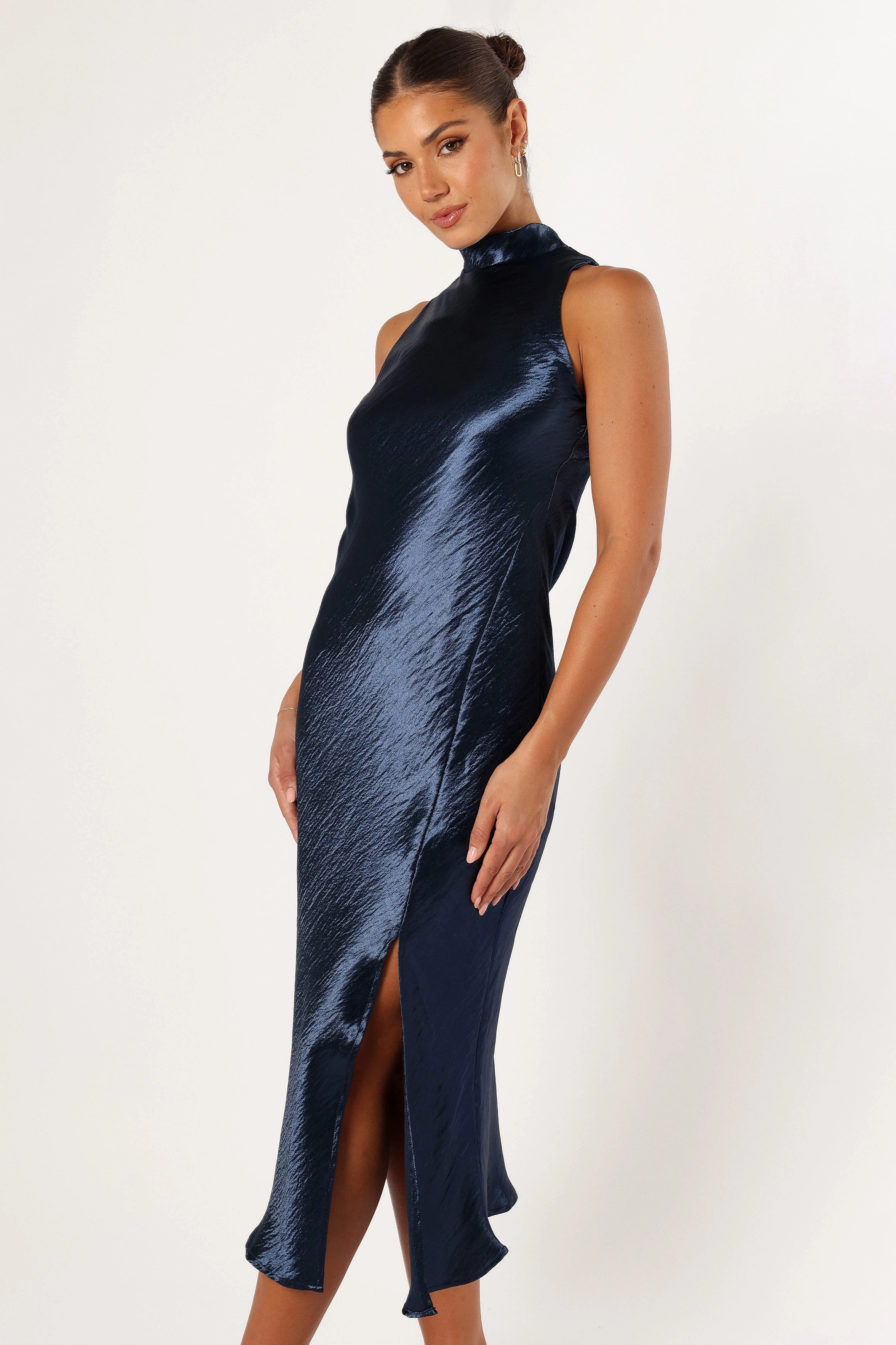 Macy Midi Dress - Blue