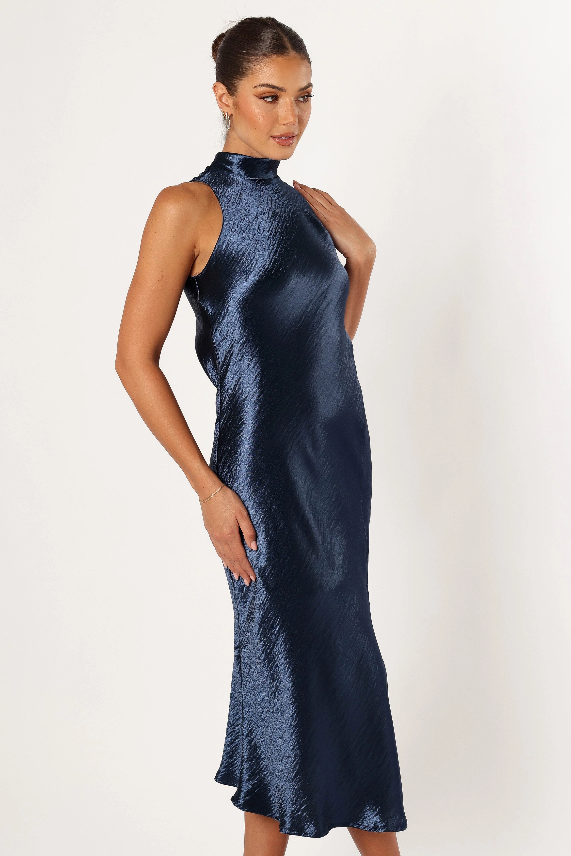 Macy Midi Dress - Blue