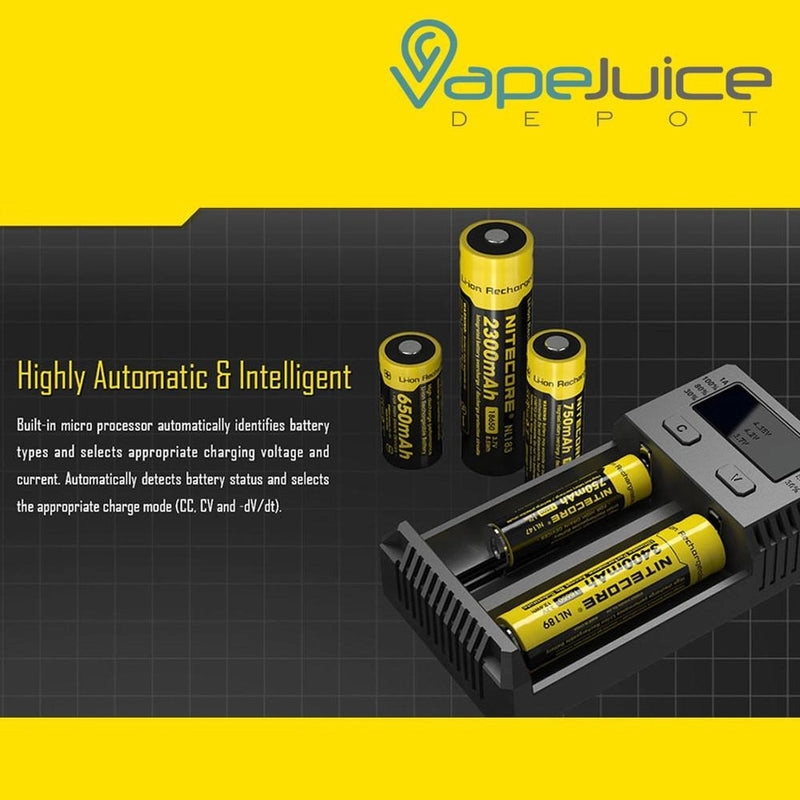NITECORE Intellicharger NEW i2 Battery Charger