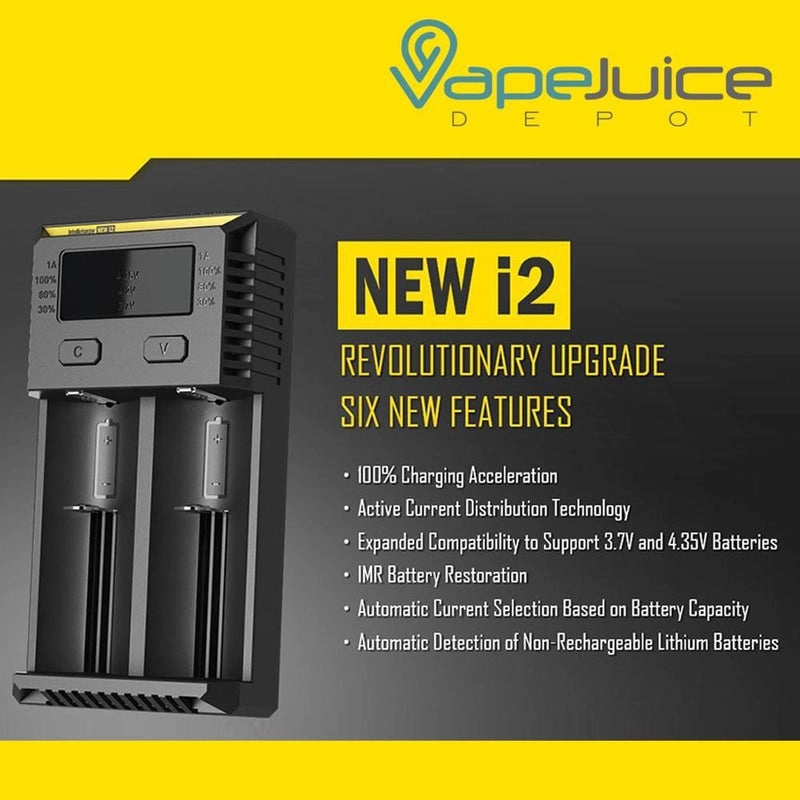 NITECORE Intellicharger NEW i2 Battery Charger