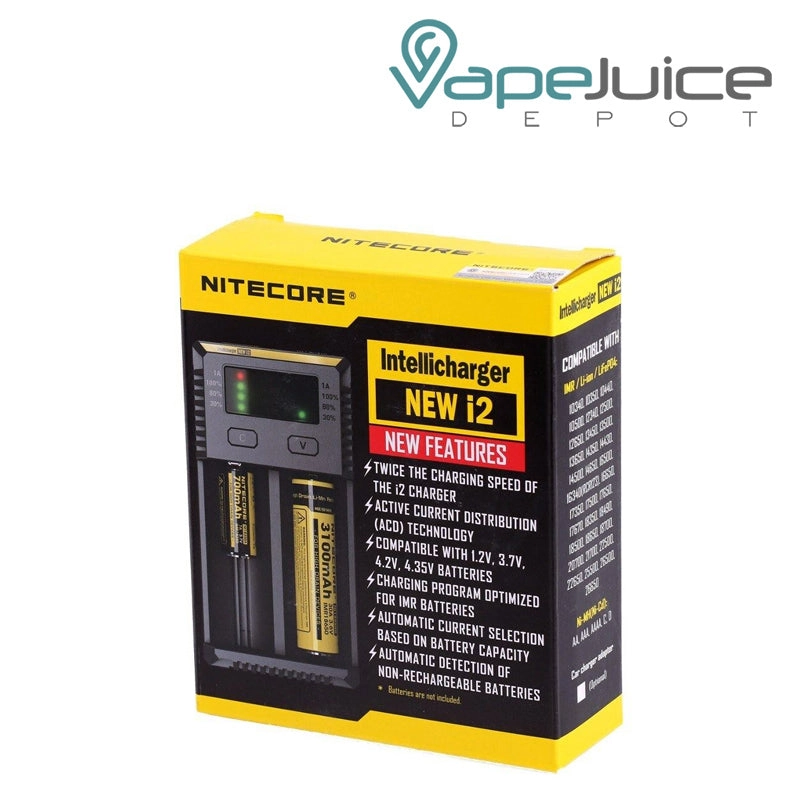 NITECORE Intellicharger NEW i2 Battery Charger