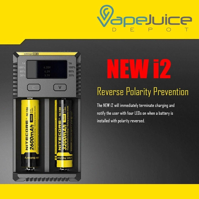 NITECORE Intellicharger NEW i2 Battery Charger