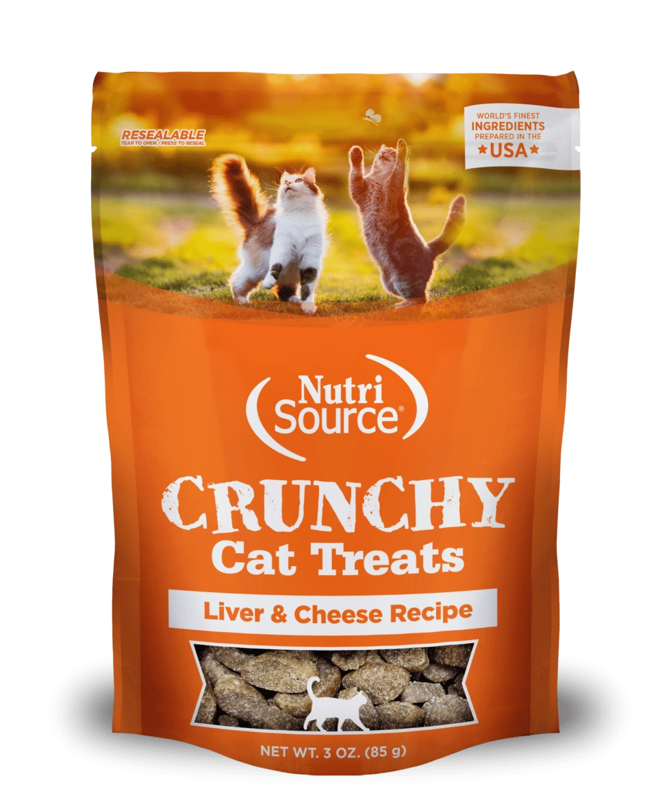 NutriSource® Crunchy Cat Liver & Cheese Treats