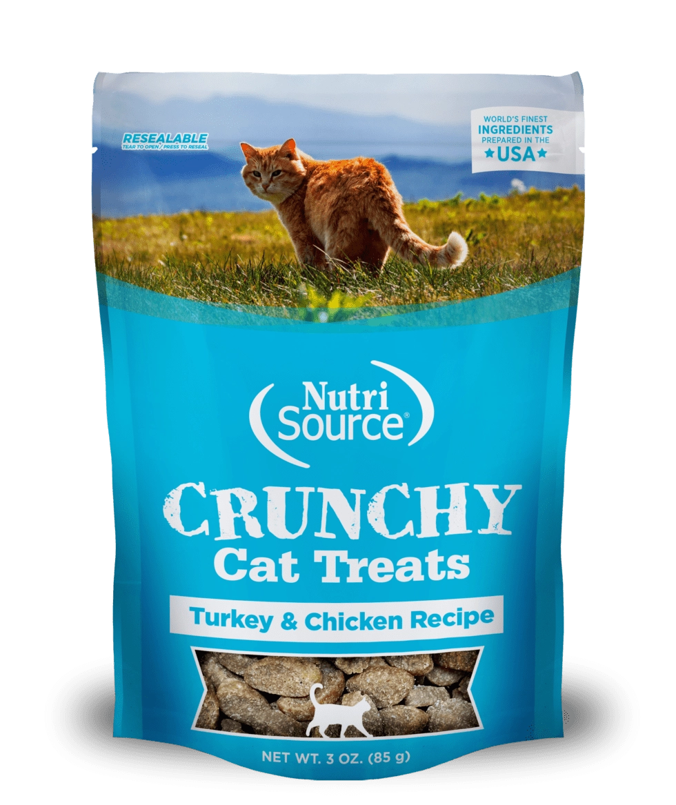 NutriSource® Crunchy Cat Turkey & Chicken Treats