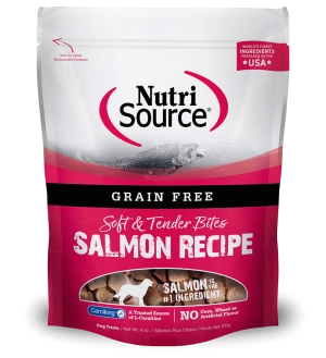 NutriSource® Salmon Bites Grain Free Dog Treats