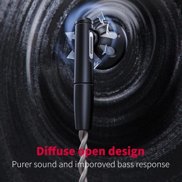 Open Box FiiO FF5 Carbon-based 14.2mm Dynamic Driver Earbuds (Ships Only to Japan)