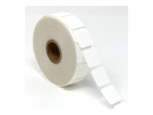 PDC Healthcare SafeGuard - Synthetic - permanent adhesive - white - 22.23 x 22.23 mm 7200 label(s) (4 roll(s) x 1800) slide labels TT1-1-7878