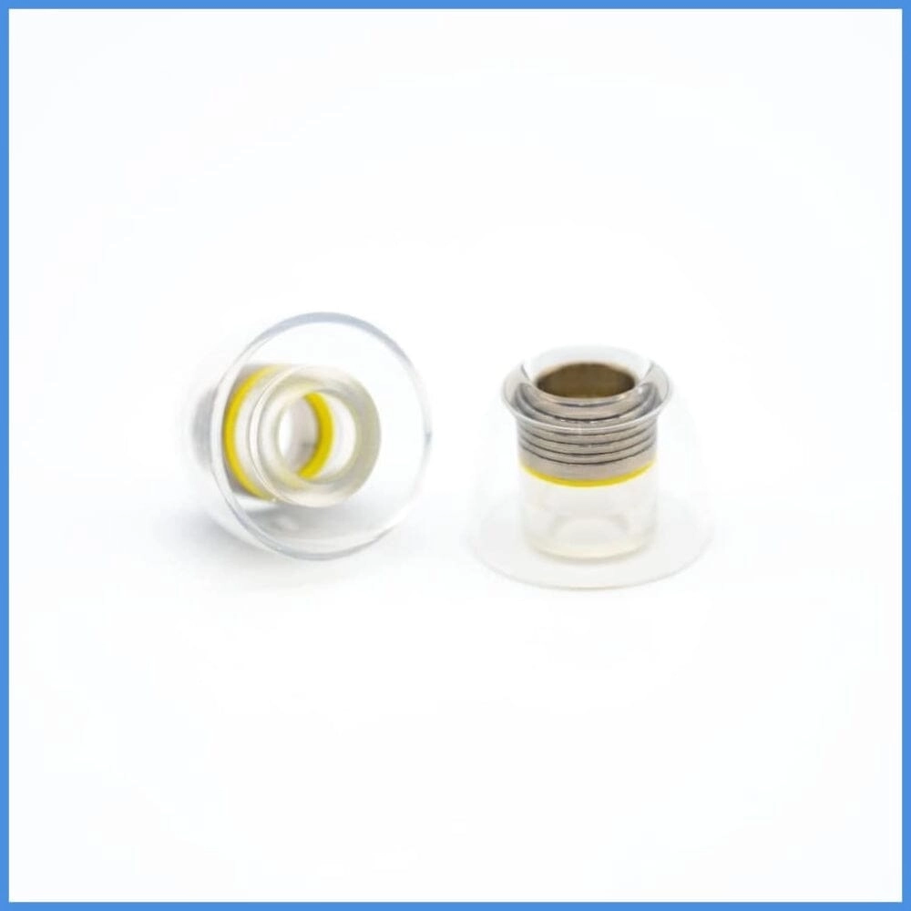 Pentaconn Coreir Brass Metal Core Eartips For 4.5-5.5mm Nozzle