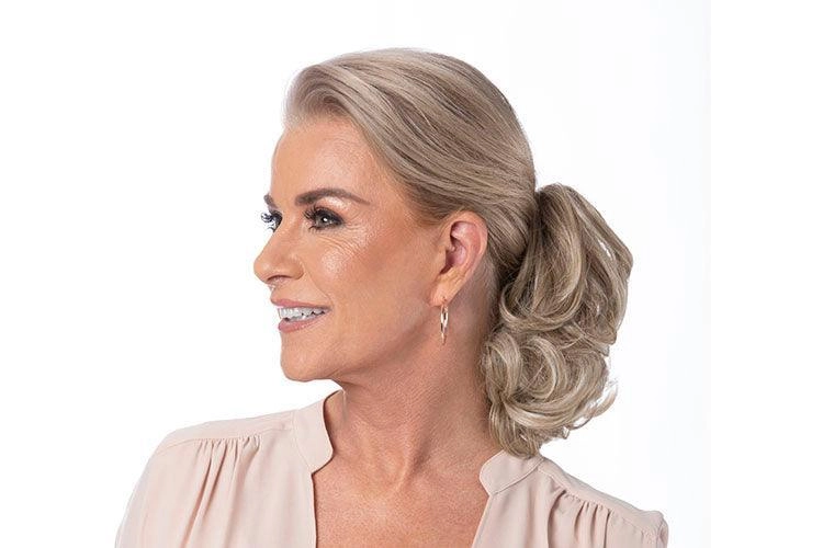 Pony Curls Hairpiece by Toni Brattin | Heat Friendly Synthetic Ponytail (Clip-In) | Clearance Sale Open Box (Unworn - Like New)