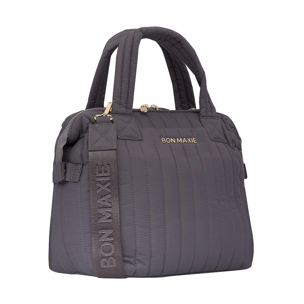 Puffy Pillow Crossbody Bag -- Charcoal
