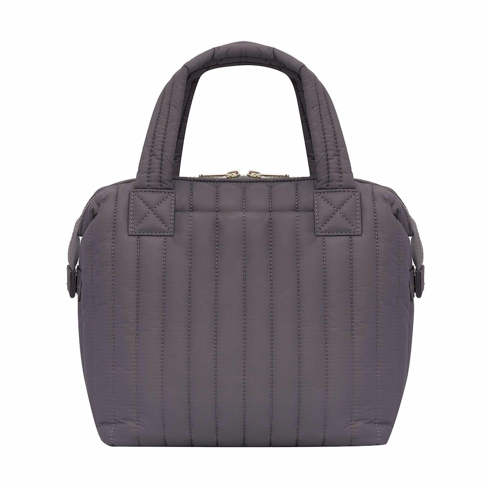 Puffy Pillow Crossbody Bag -- Charcoal