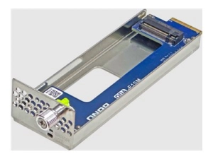 QNAP - Storage bay adapter - E1.S tray with M.2 2280 adapter v2 - M.2 - M.2 Card - EDSFF E1.S QDA-E1SM2