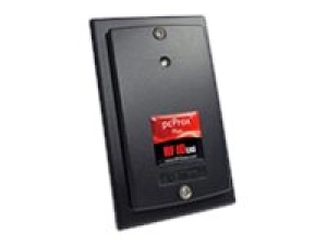 rf IDEAS WAVE ID Solo Keystroke CSN Black Surface Mount Reader - RF proximity reader - USB - 13.56 MHz - black RDR-75W1AKU