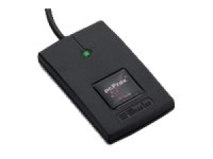 rf IDEAS WAVE ID Solo SDK CASI-RUSCO Black Reader - RF proximity reader - USB - black RDR-6282AKU