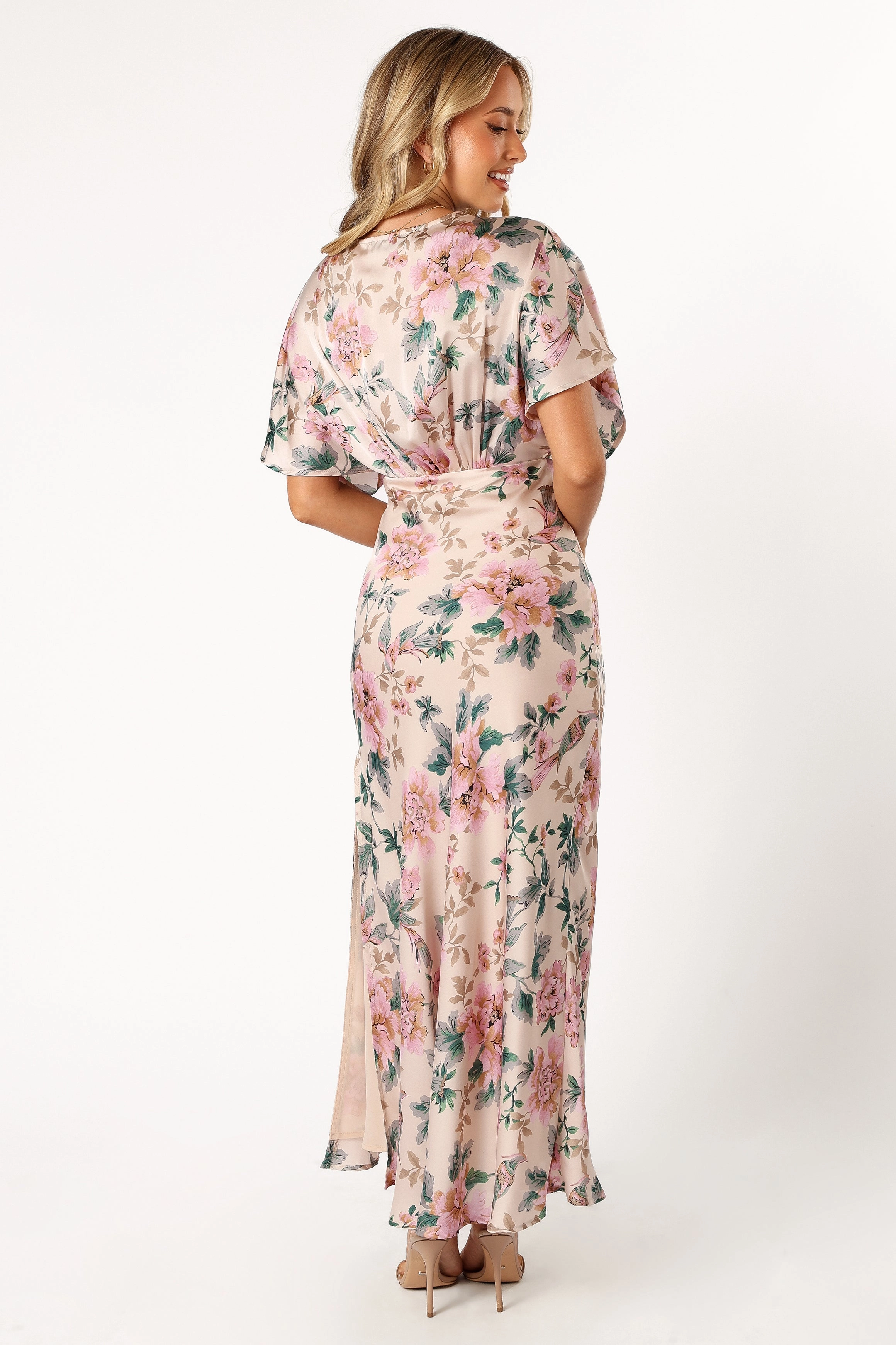 Ricki Maxi Dress - Pink Floral