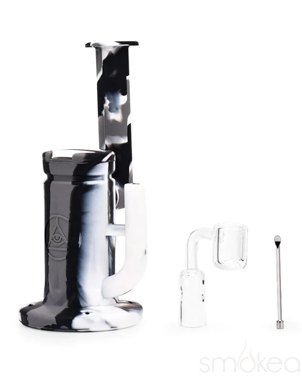 Ritual 8.5" Deluxe Silicone Sidecar Dab Rig
