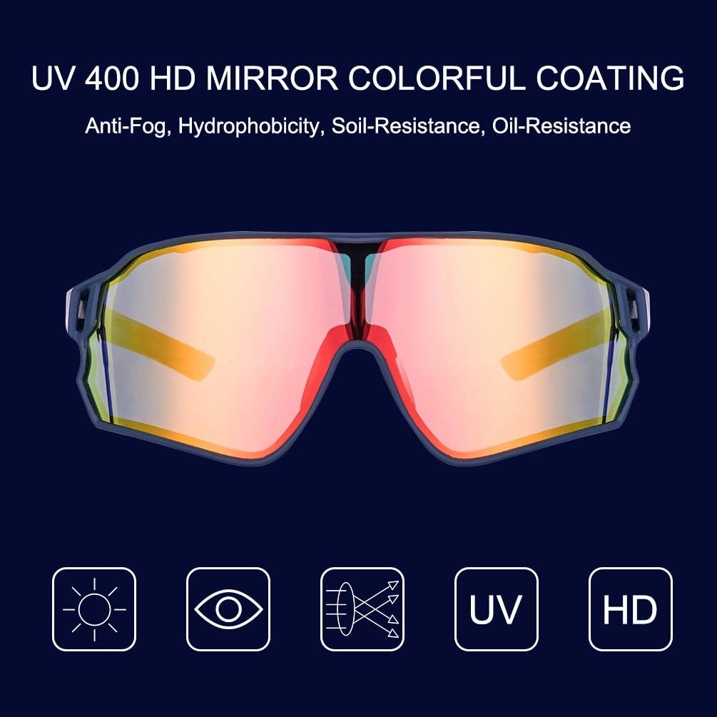ROCKBROS Polarized Sunglasses UV Protection for Women Men Cycling