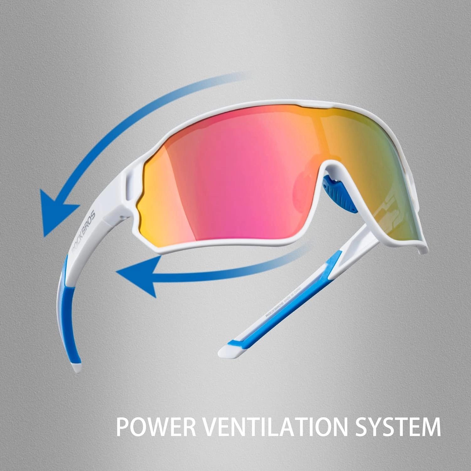 ROCKBROS Polarized Sunglasses UV Protection for Women Men Cycling