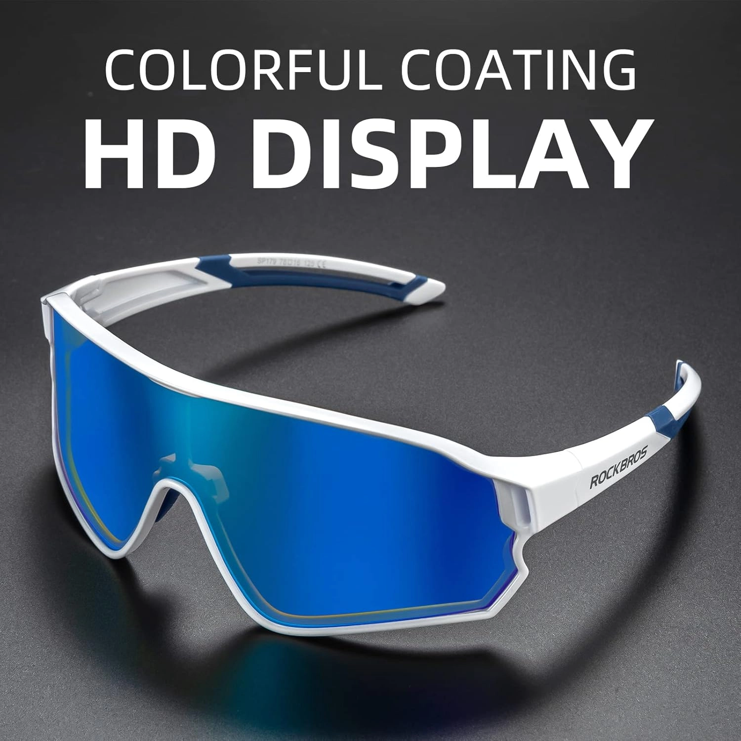 ROCKBROS Polarized Sunglasses UV Protection for Women Men Cycling