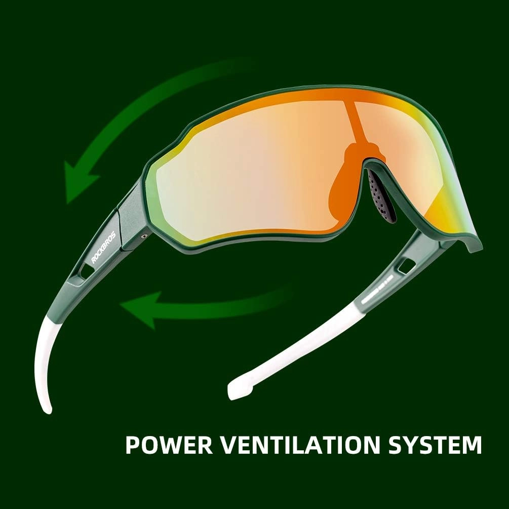 ROCKBROS Polarized Sunglasses UV Protection for Women Men Cycling