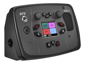 RTS DSPK4 - IP intercom station - wired - 10/100/1000 Ethernet DSPK4-W