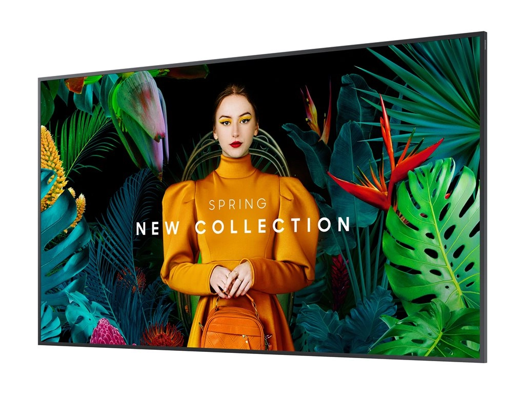 Samsung QH50C - 50 Diagonal Class (48.5" viewable) - QHC Series LED-backlit LCD display - Crystal UHD - digital signage - Tizen