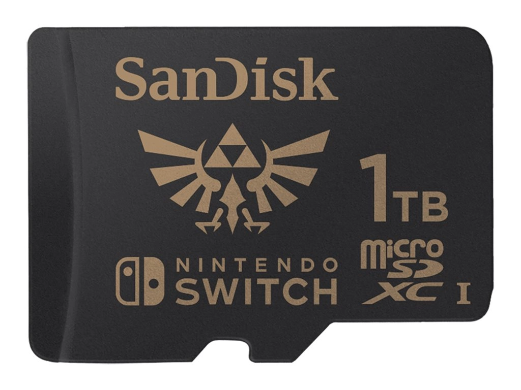 SanDisk - Flash memory card - 1 TB - microSDXC UHS-I SDSQXAO-1T00-GN6ZN