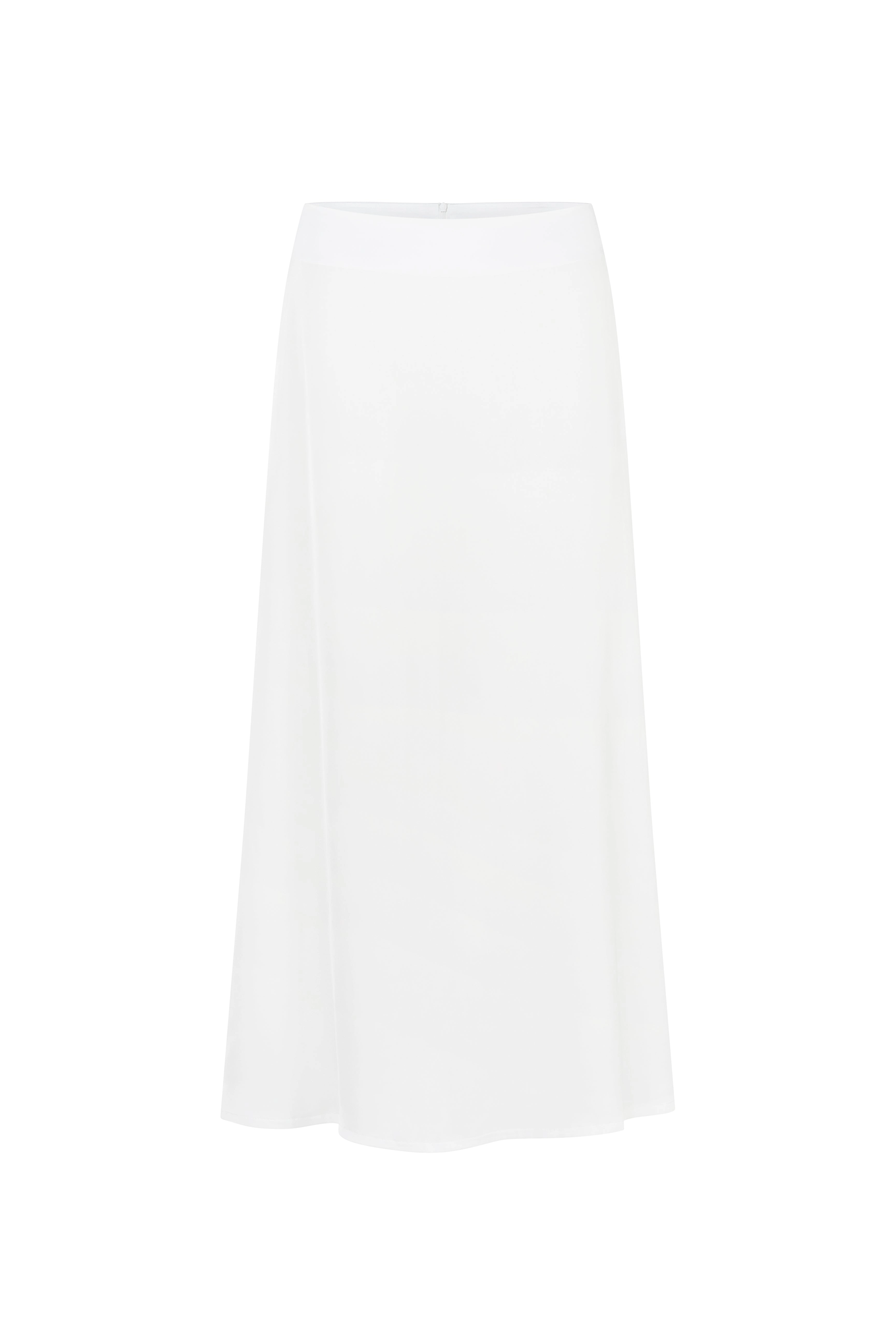 Silk Skirt Black