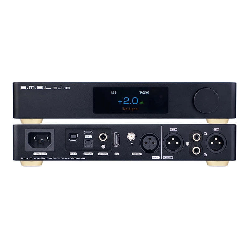SMSL SU-10 Dual ES9038PRO Chip Support MQA-CD JAS Hi-Res Audio  DAC