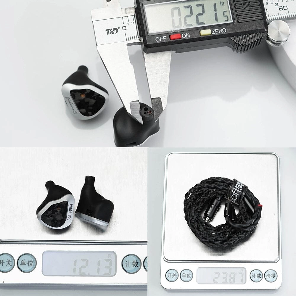 Softears VolumeS 2DD  2BA Hybrid Drivers IEMs